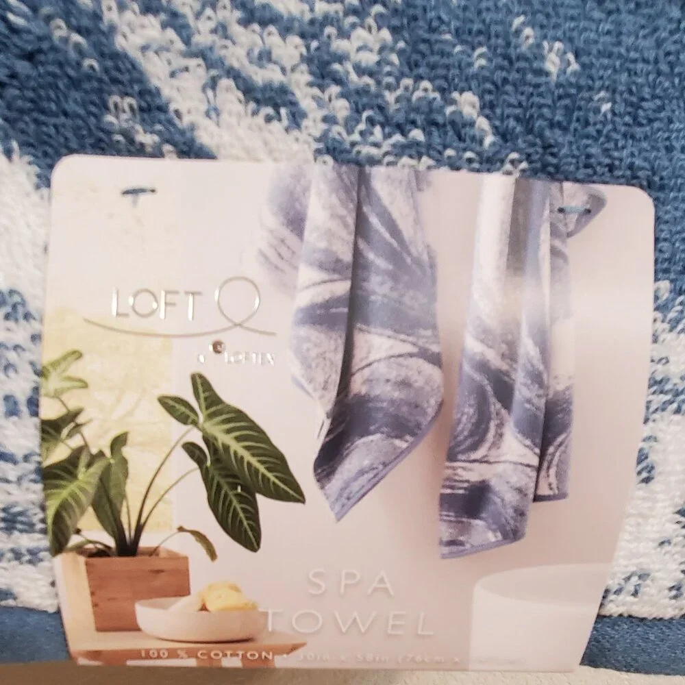 Loft by Loftex Spa Beach Bath Towel 100% Cotton 30